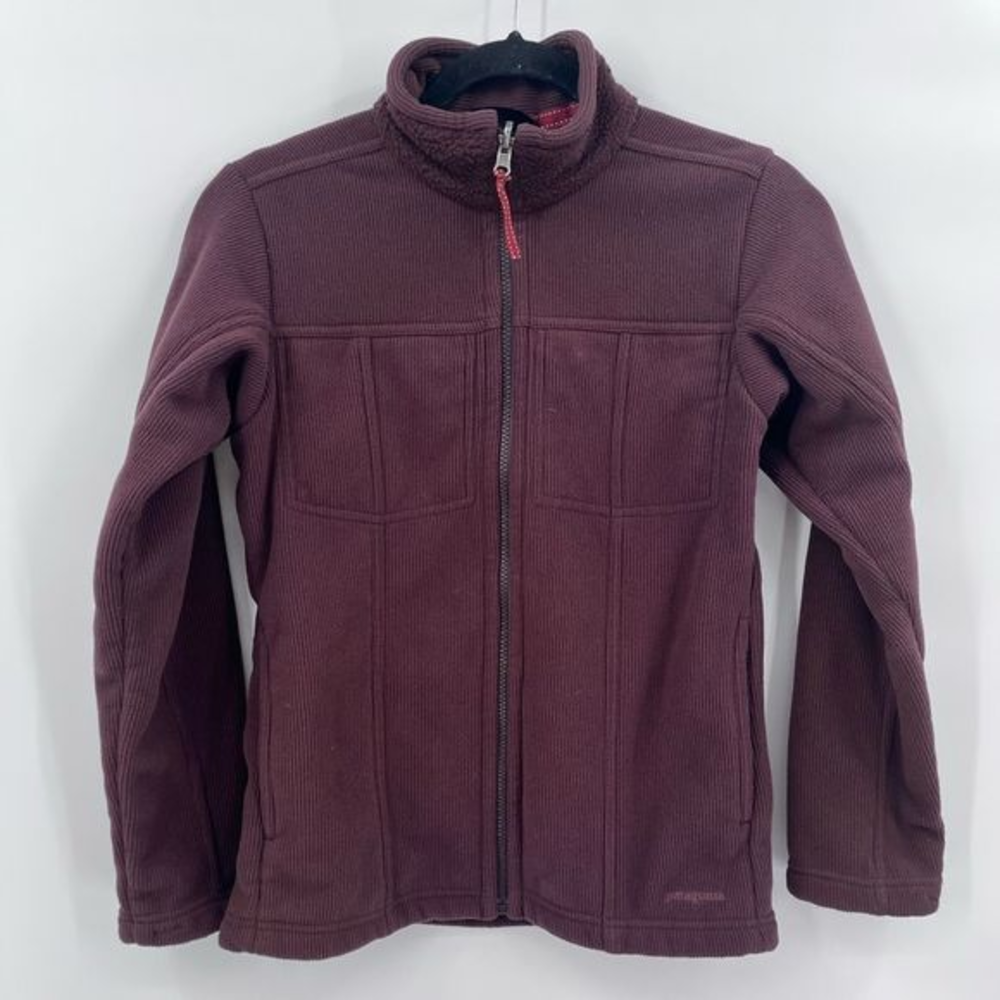 Patagonia brown Womens synchilla jacket size XS